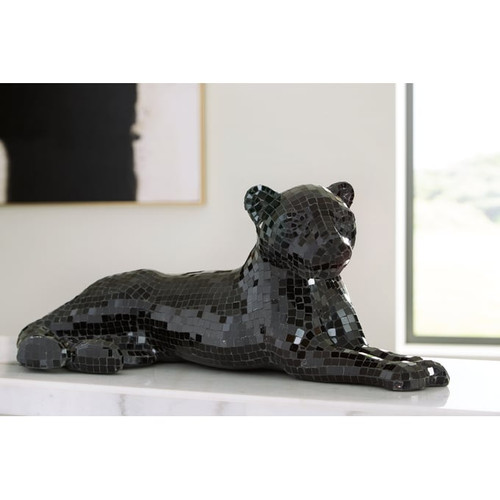 Ashley Furniture Drice Black Panther Sculpture