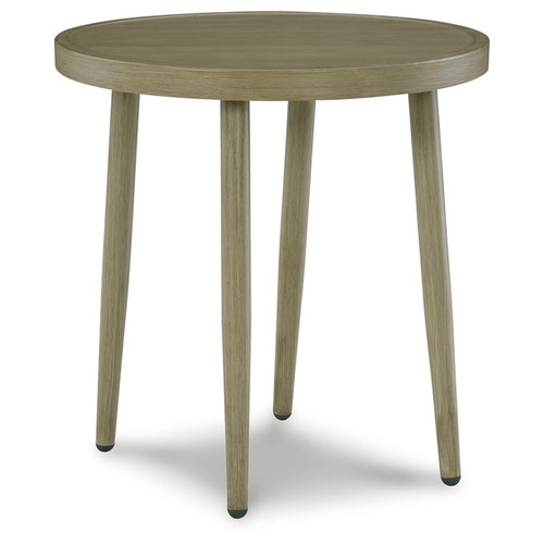 Ashley Furniture Swiss Valley Beige Round End Table