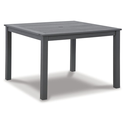 Ashley Furniture Eden Town Gray Outdoor Square Dining Table