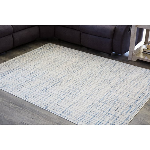 Ashley Furniture Beckfille Blue Gray Cream Large Rugs