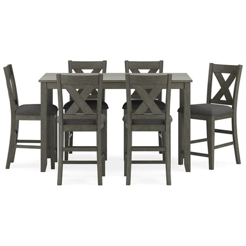 Ashley Furniture Caitbrook Gray 7pc Counter Height Set