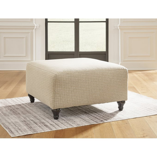 Ashley Furniture Valerani Sandstone Oversized Accent Ottoman