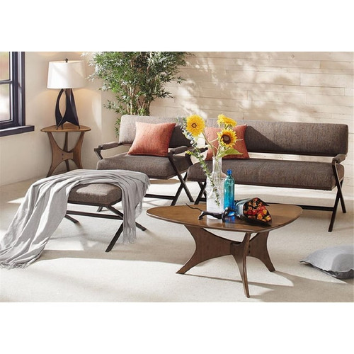 Olliix INK IVY Blaze Brown 3pc Coffee Table Set