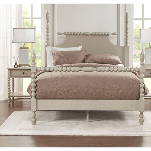Olliix Madison Park Signature Beckett Natural 2pc Bedroom Set with King Bed