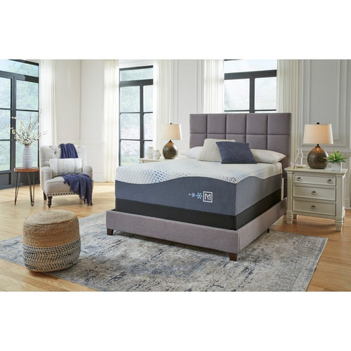 Ashley Furniture Millennium Luxury Plush Gel Latex Hybrid Twin XL Mattress With Foundation