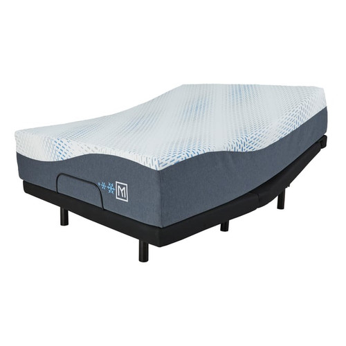 Ashley Furniture Millennium Luxury Gel Latex And Memory Foam Cal King Mattress With Adjustable Base