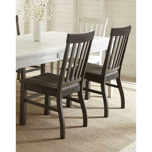 Steve Silver Cayla White Oak 7 Pc Dining Room Set