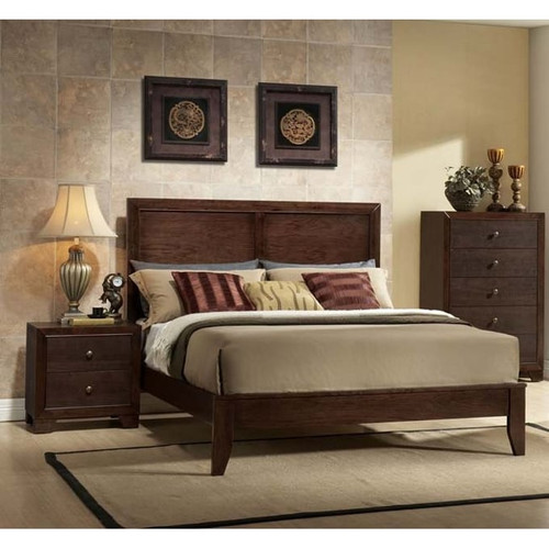 Acme Furniture Madison Espresso 2pc Bedroom Set with Queen Bed