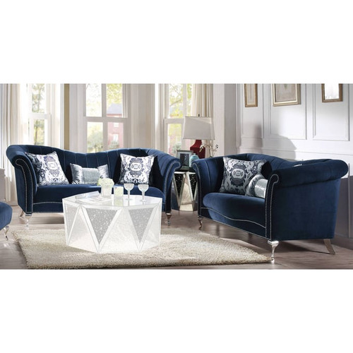 Acme Furniture Jaborosa Blue 2pc Living Room Set