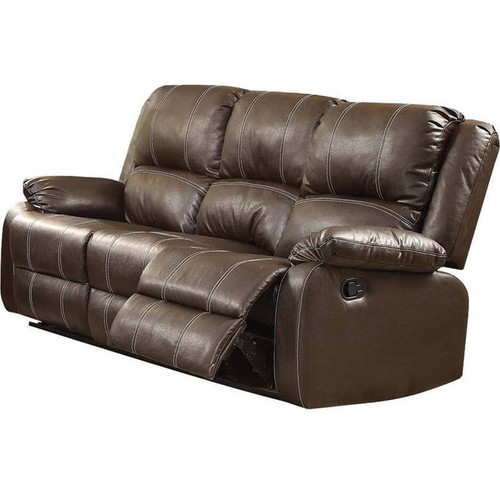 Acme Furniture Zuriel Brown 3pc Living Room Set