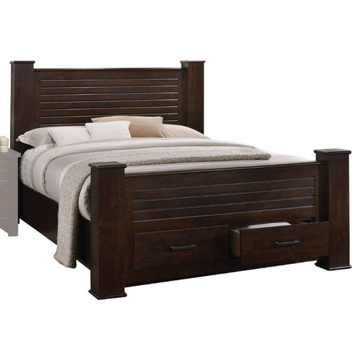 Acme Furniture Panang Mahogany 2pc Bedroom Set with Queen Bed