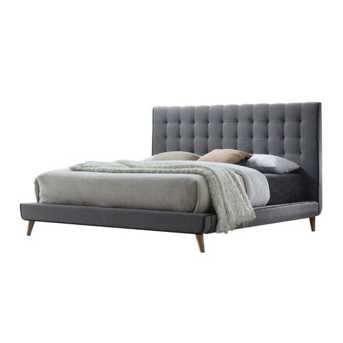 Acme Furniture Valda Light Gray 2pc Bedroom Set with Queen Bed
