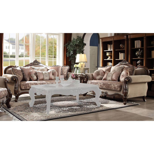 Acme Furniture Mehadi Walnut 2pc Living Room Set