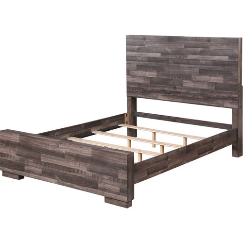 Acme Furniture Juniper Dark Oak 2pc Bedroom Set with King Bed