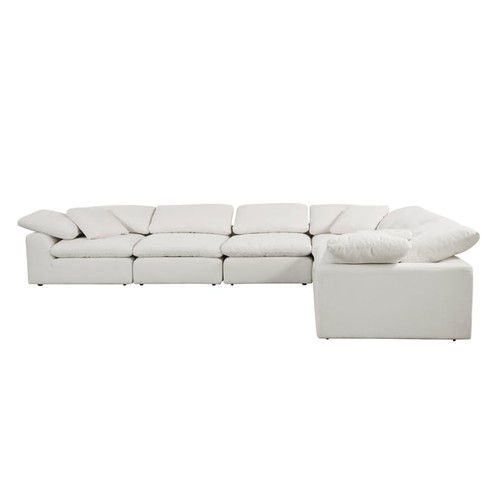 Acme Furniture Naveen Ivory Sectional