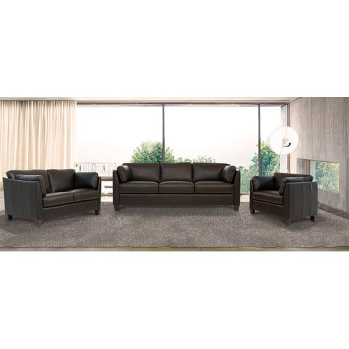 Acme Furniture Matias Chocolate 3pc Living Room Set