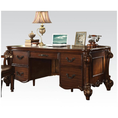 Acme Furniture Vendome Cherry Office Furniture Set