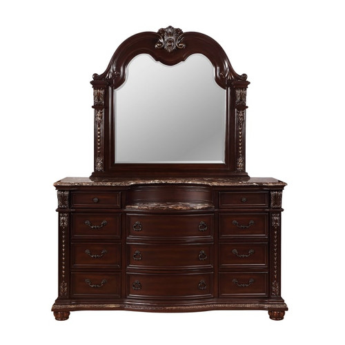 Crown Mark Stanley Dresser and Mirror