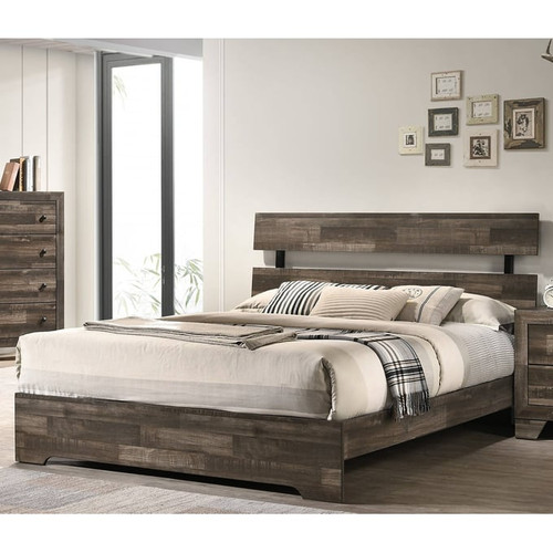 Crown Mark Atticus 2pc Bedroom Set with Queen Platform Bed