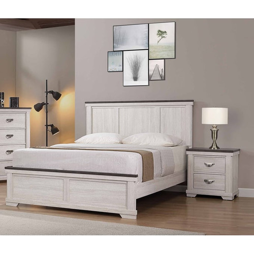 Crown Mark Leighton 4pc Bedroom Set with Queen Bed