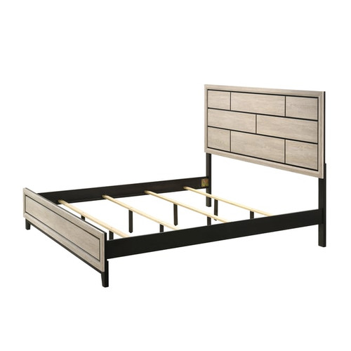 Crown Mark Akerson Drift Wood King Bed