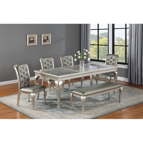 Crown Mark Caldwell 6pc Dining Room Set