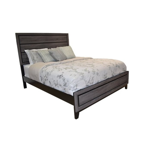 Galaxy Home Sierra Gray 2pc Bedroom Set with Queen Bed