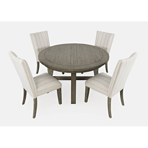 Jofran Furniture Telluride Driftwood Grey 5pc Dining Room Set