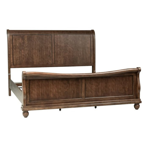 Liberty Rustic Traditions Cherry Queen Sleigh Bed