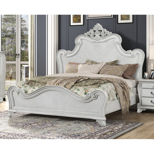 New Classic Furniture Cambria Hills Mist Gray 2pc Bedroom Set with Queen Bed