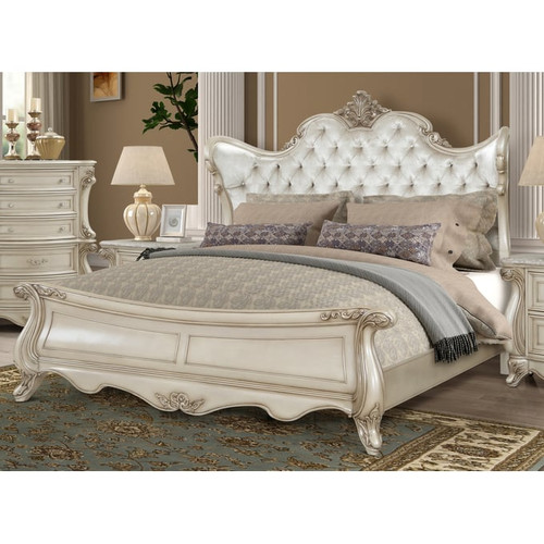 New Classic Furniture Monique Champagne Cal King Bed