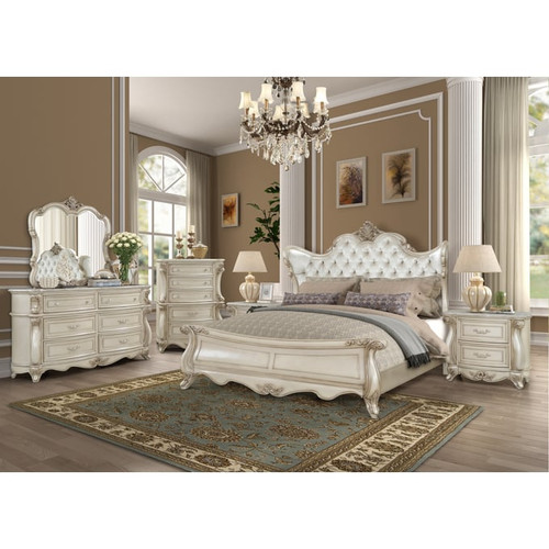 New Classic Furniture Monique Champagne Cal King Bed