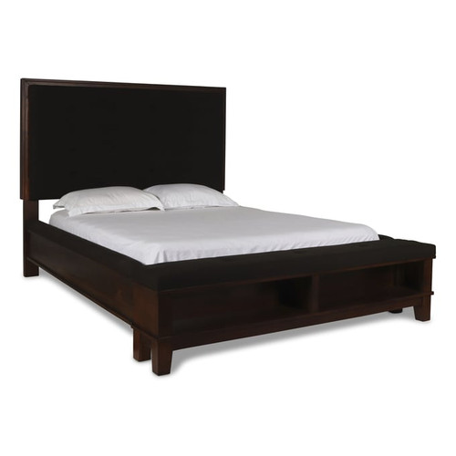 New Classic Furniture Cagney Chestnut 2pc Bedroom Set with Cal King Bed