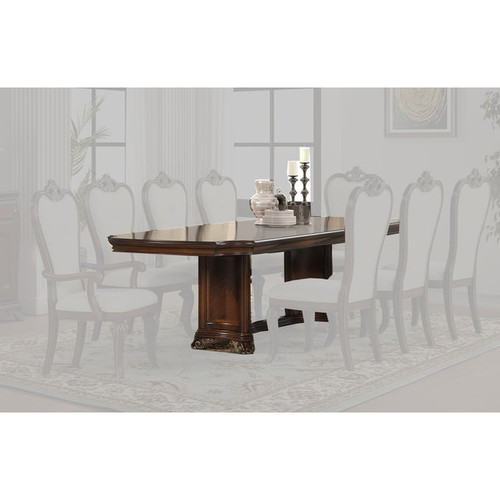 New Classic Furniture Montecito Cherry 9pc Dining Room Set