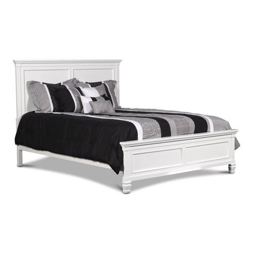New Classic Furniture Tamarack White Queen Bed
