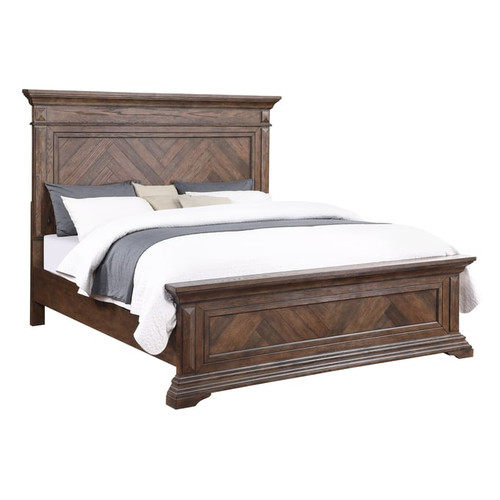 New Classic Furniture Mar Vista Walnut Queen Bed