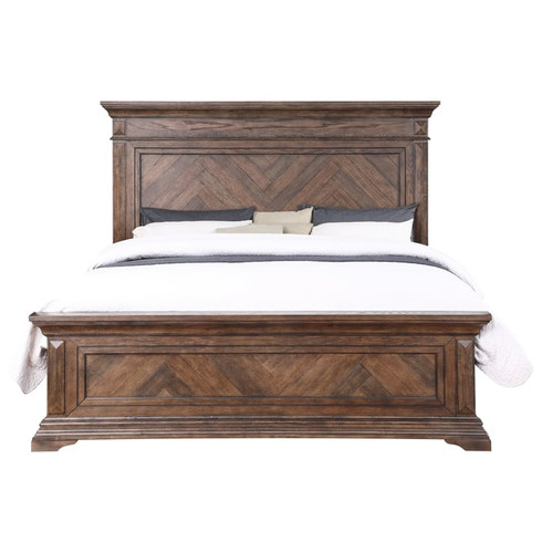 New Classic Furniture Mar Vista Walnut Queen Bed