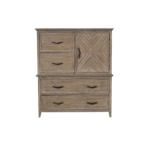 New Classic Furniture Tybee Brown Bachelors Chest
