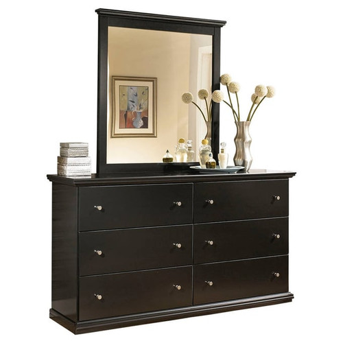 Ashley Furniture Maribel Black Dresser and Mirror