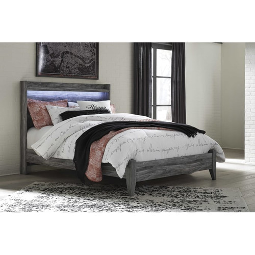 Ashley Furniture Baystorm Gray Queen Panel Bed