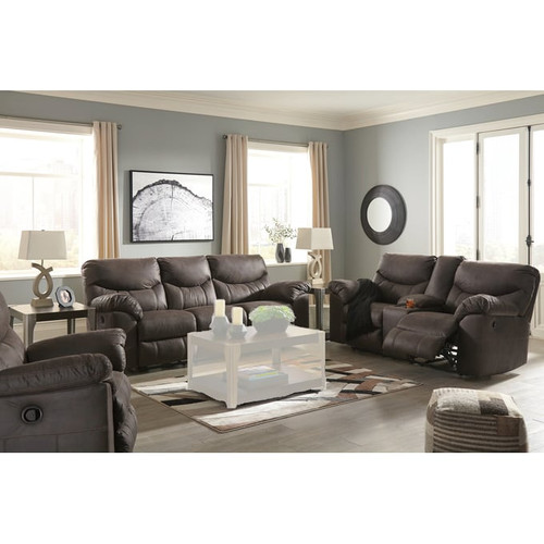 Ashley Furniture Boxberg Teak 3pc Living Room Set