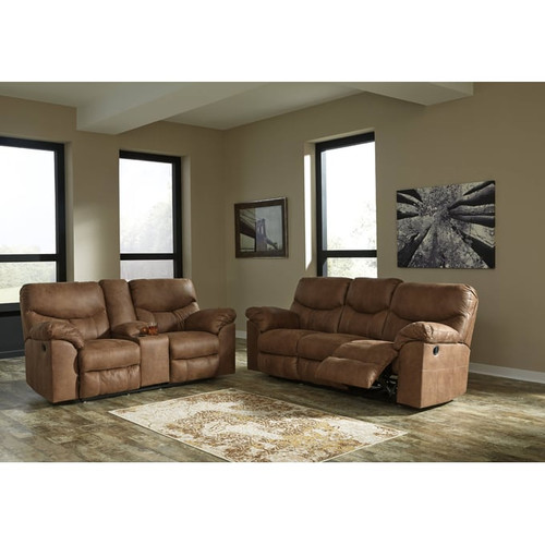 Ashley Furniture Boxberg Bark 2pc Living Room Set