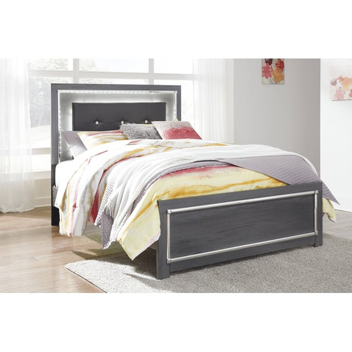 Ashley Furniture Lodanna Gray Full Panel Bed