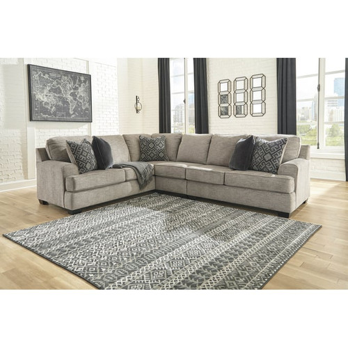 Ashley Furniture Bovarian Stone Sectional With LAF Sofa