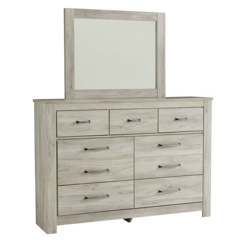 Ashey Furniture Bellaby Whitewash Dresser And Mirror