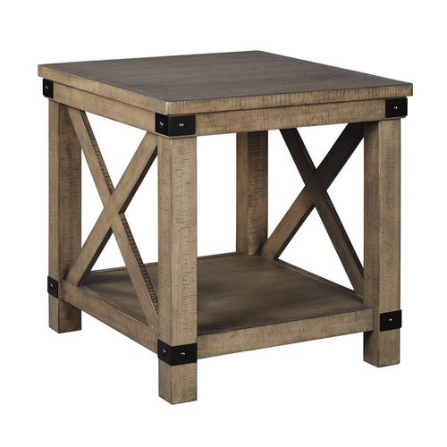 Ashley Furniture Aldwin Gray 3pc Coffee Table Set