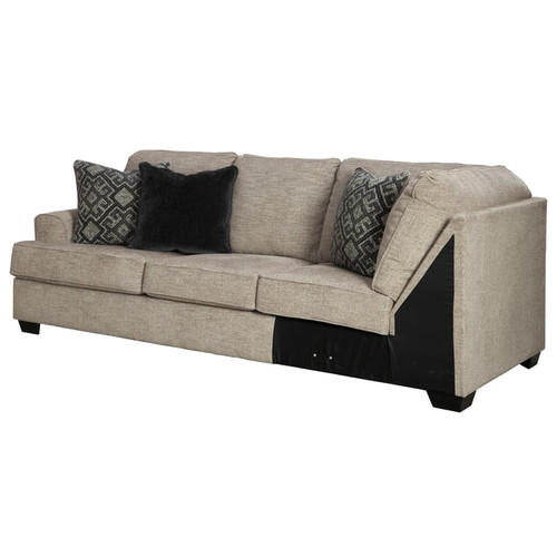 Ashley Furniture Bovarian Stone Fabric 2pc Sectional With Ottoman