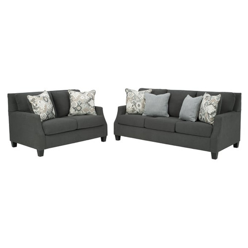 Ashley Furniture Bayonne Charcoal 2pc Living Room Set