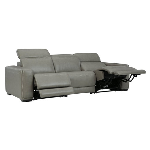Ashley Furniture Correze Gray Power Recliner Sofa