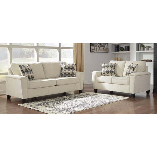 Ashley Furniture Abinger Natural 2pc Living Room Set